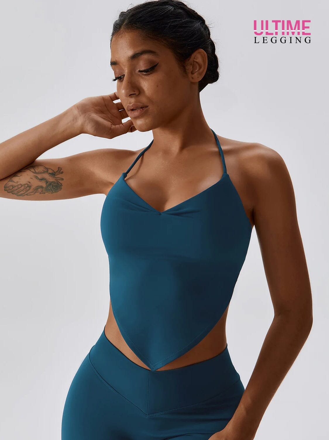Brassière Fitness Soutien Maximum - Suprem - Ultime-Legging Brassière helankezatrening.com sa Bleu