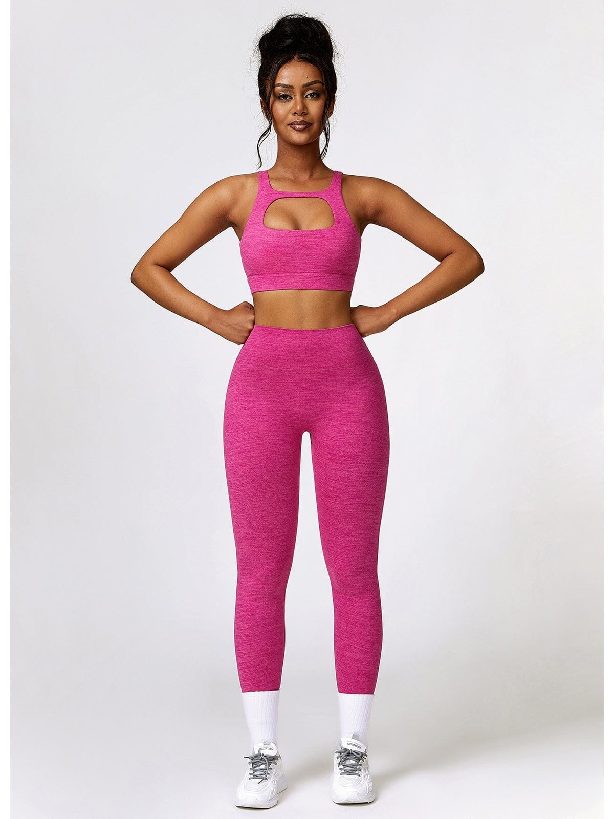 Ensemble Legging Sport Sculptant - Joséphine Ensemble Sport helankezatrening.com sa Rose