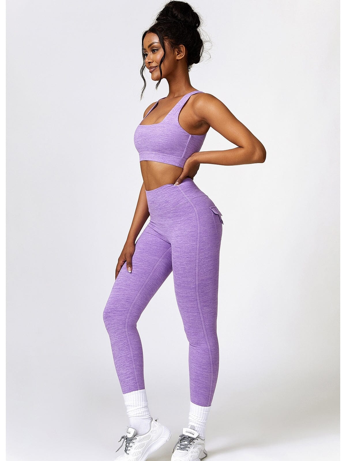 Ensemble Legging Sport Sculptant - Joséphine Ensemble Sport helankezatrening.com sa Violet