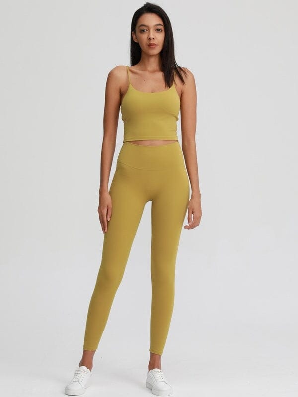 Ensemble Sport Compressif - LoliSport Ensemble Sport helankezatrening.com sa Jaune