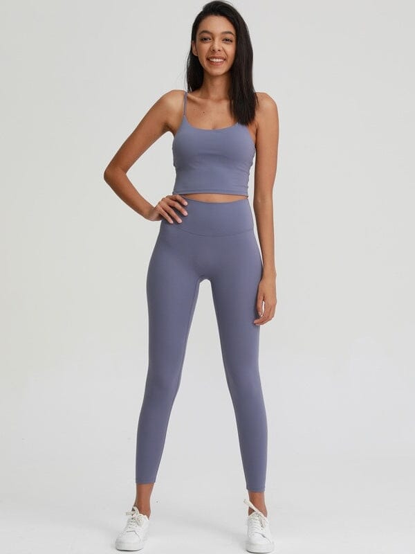 Ensemble Sport Compressif - LoliSport Ensemble Sport helankezatrening.com sa Lila grisé
