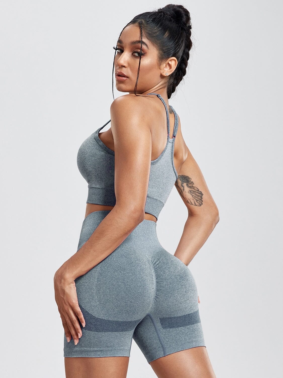 Ensemble Sport Liftant Push Up Ensemble Sport helankezatrening.com sa Bleu grisé