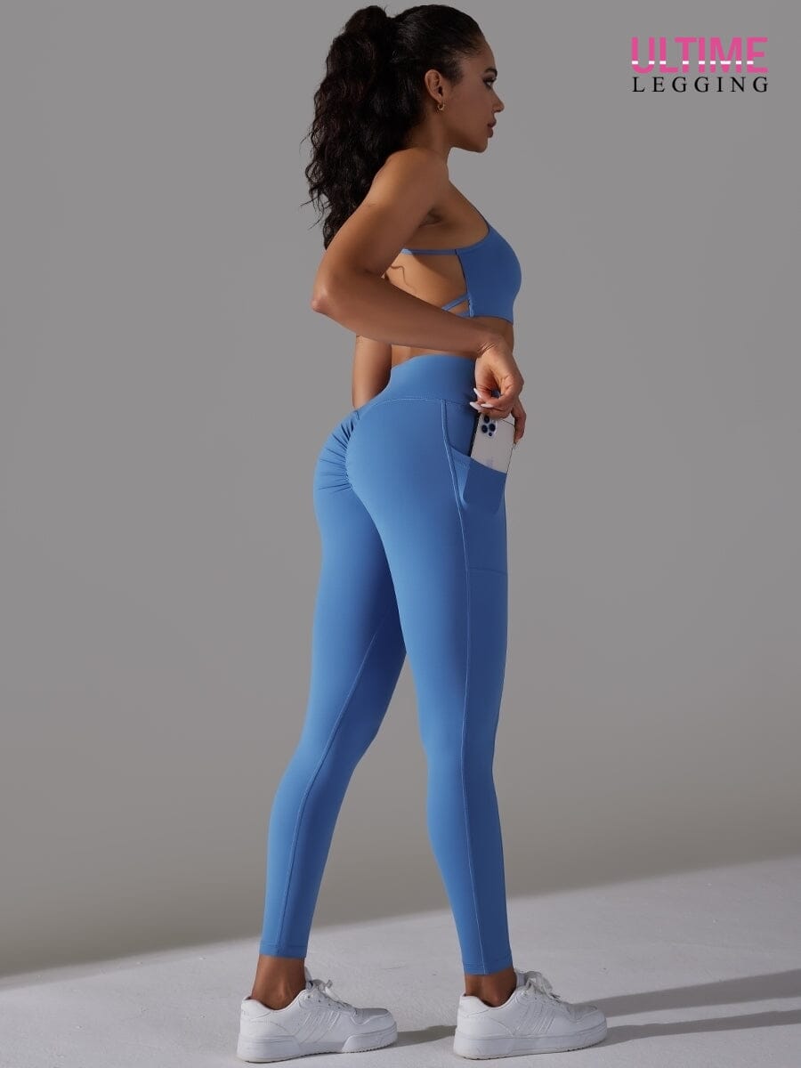 Αθλητικό σετ με τσέπες push - Fusion - Ultimate-Legging