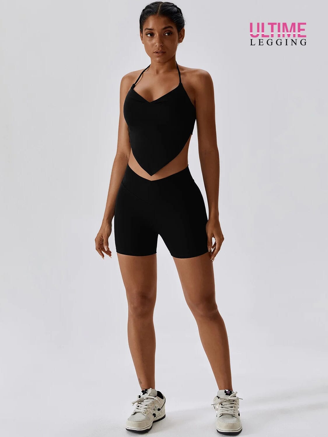 Ensemble Sport Short Poche - Suprem - Ultime-Legging Ensemble Sport helankezatrening.com sa Noir