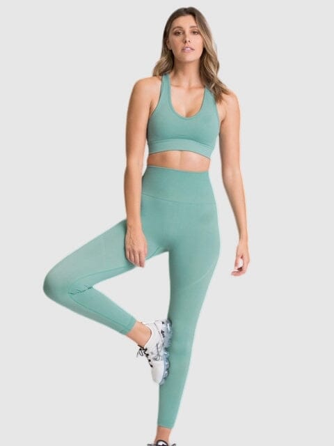 Ensemble Sport Tendance, Legging et Soutien-Gorge Ensemble Sport helankezatrening.com : Legging Femme | Vêtements de Sport sa Turquoise