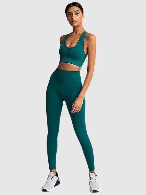 Ensemble Sport Tendance, Legging et Soutien-Gorge Ensemble Sport helankezatrening.com : Legging Femme | Vêtements de Sport sa Vert