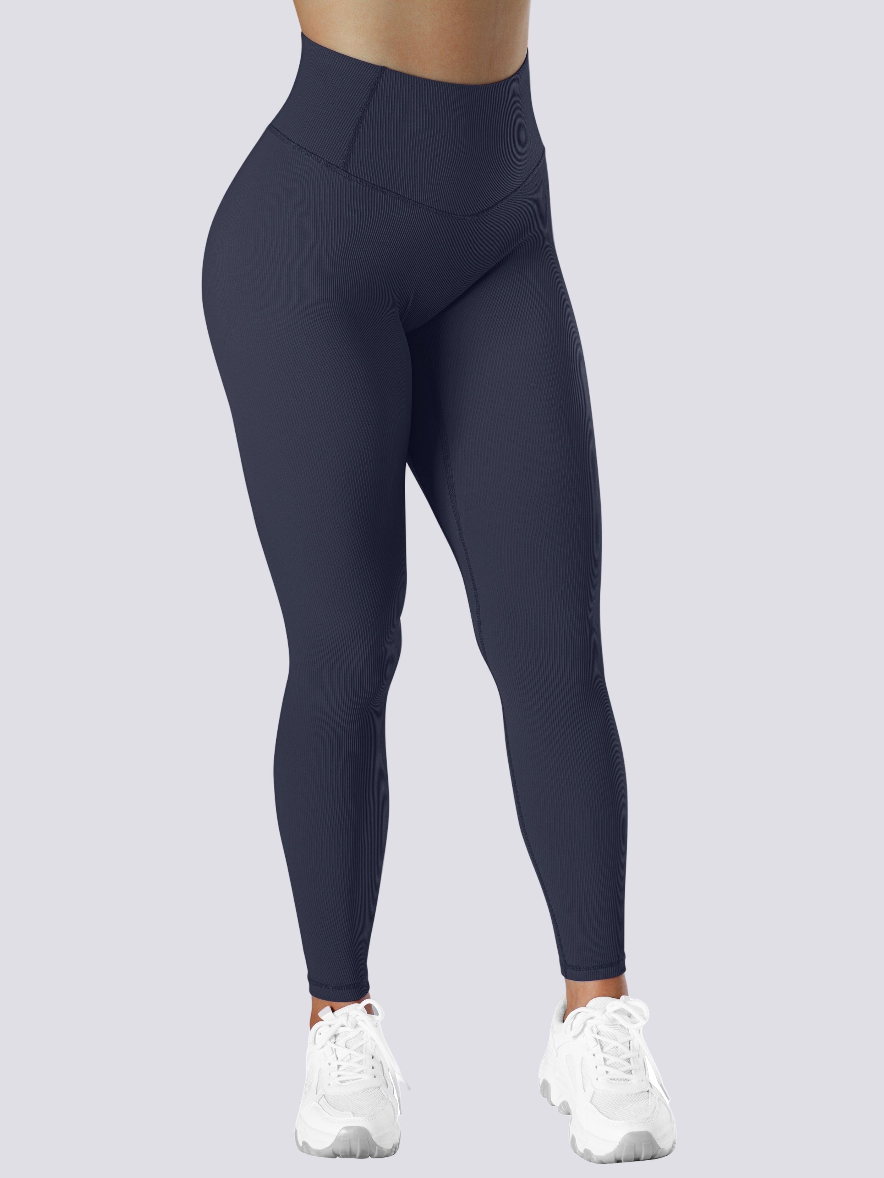 Legging Amincissant Ventre Plat - Sport Leggings helankezatrening.com sa Bleu