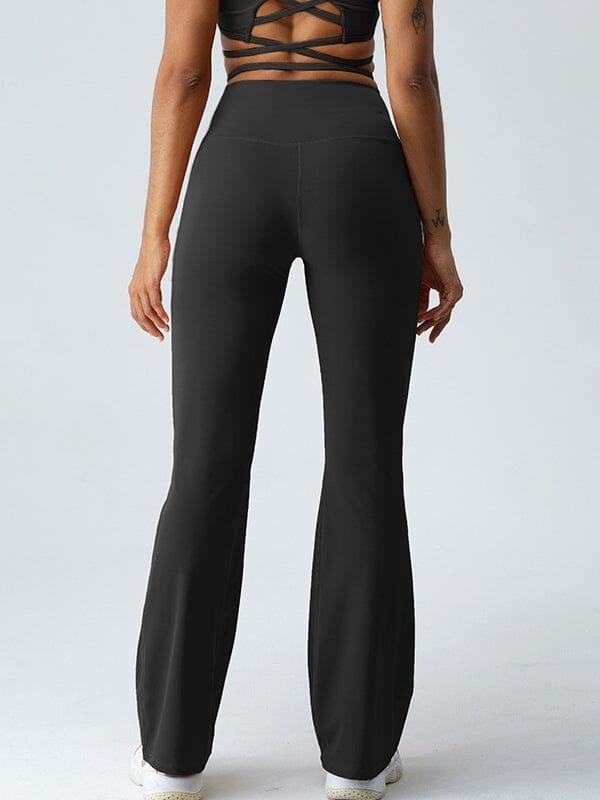 Legging Ample Taille Croisée Leggings helankezatrening.com sa Noir