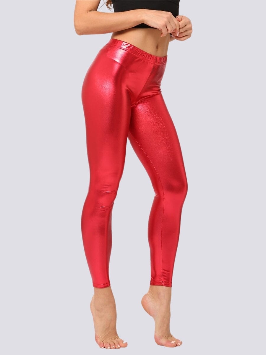 Legging Brillant Leggings helankezatrening.com sa Rouge