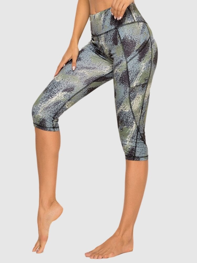Legging Court Imprimé Leggings helankezatrening.com sa