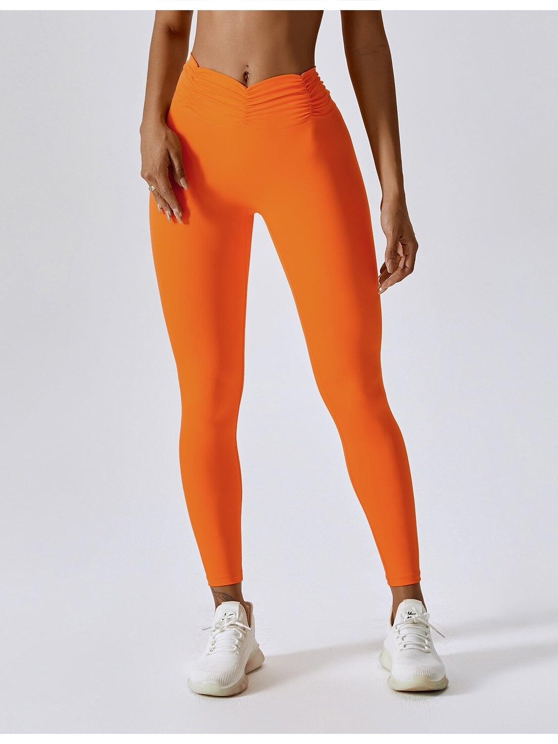 Legging CrossFit, Fitness, Push Up - Julia Leggings helankezatrening.com sa Orange