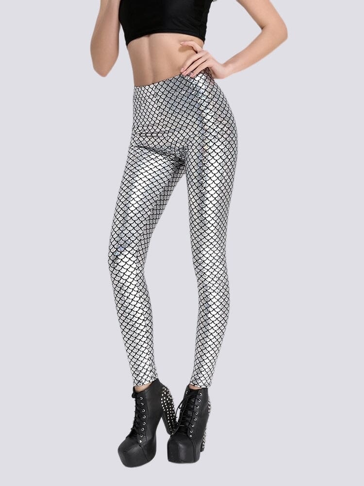 Legging Ecaille Leggings helankezatrening.com sa Blanc grisé