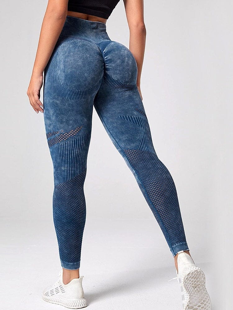 Legging Extra Push Up - Revival Leggings helankezatrening.com sa Bleu