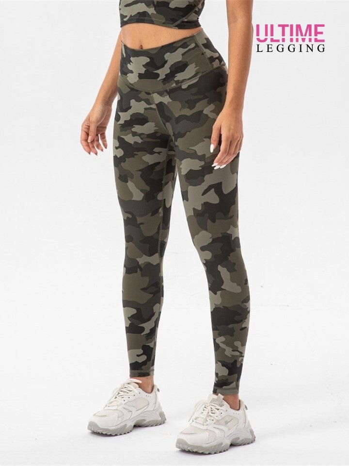 Legging Fitness Camouflage - Ultime-Legging Leggings helankezatrening.com sa Kaki
