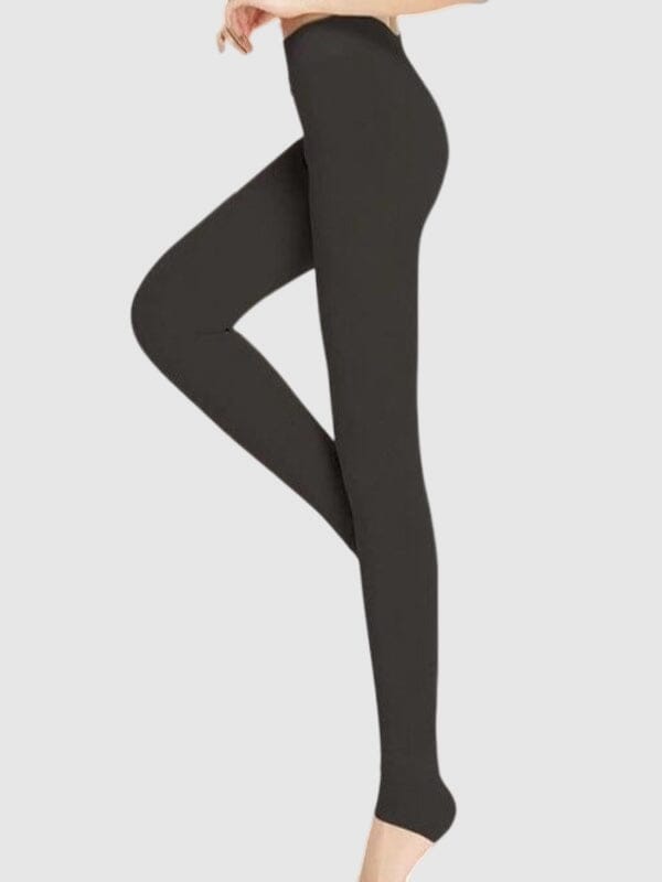 Legging Hiver Chaud (Intérieur polaire) Leggings helankezatrening.com sa Gris foncé