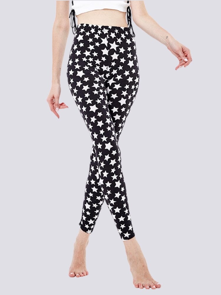Legging Imprimé Etoile Leggings helankezatrening.com sa
