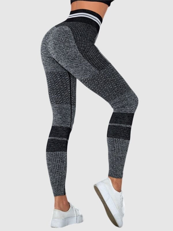 Legging Sans Couture Sculptant Leggings helankezatrening.com XS Noir