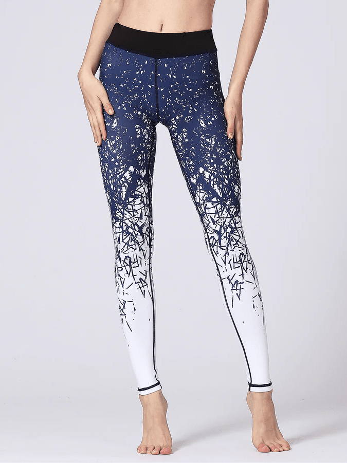 Legging Sport Original Imprimé Leggings helankezatrening.com sa Bleu