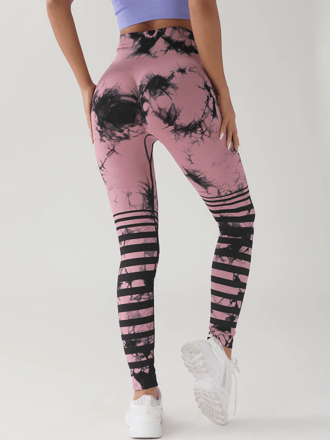 Κολάν προπόνησης Tie Dye Shapewear (Push Up) - Nemesis