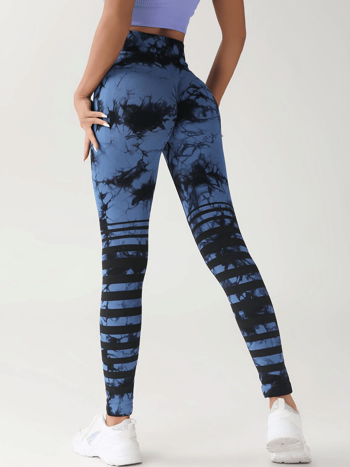 Κολάν προπόνησης Tie Dye Shapewear (Push Up) - Nemesis