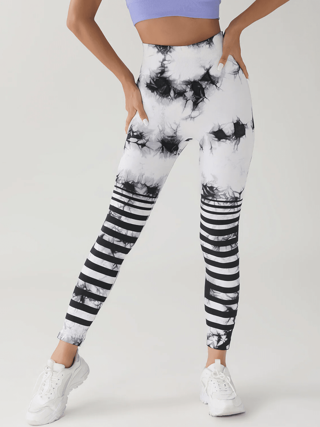 Κολάν προπόνησης Tie Dye Shapewear (Push Up) - Nemesis