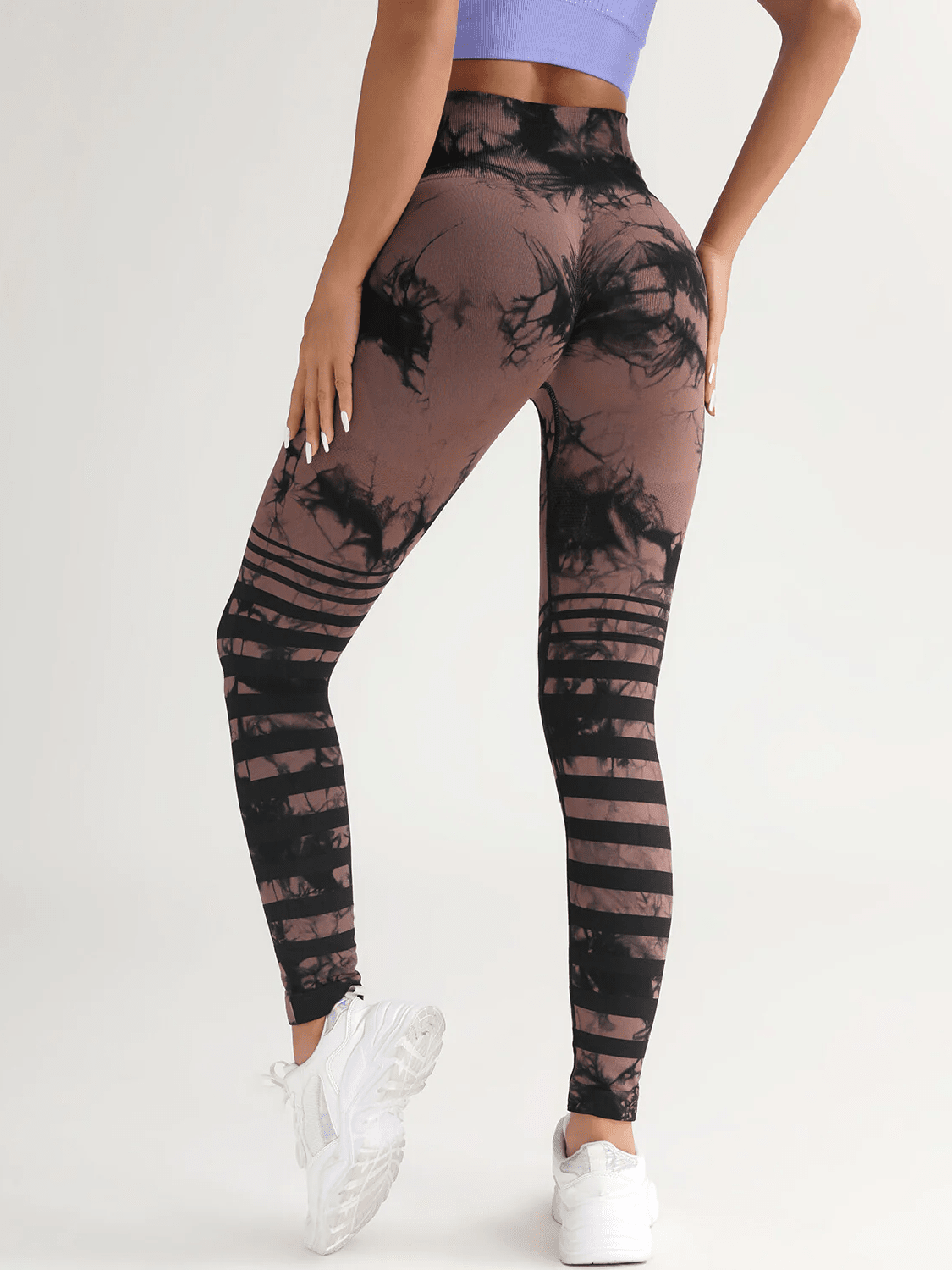 Κολάν προπόνησης Tie Dye Shapewear (Push Up) - Nemesis