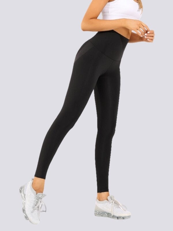 Legging Ultra Gainant - Ventre Plat Leggings helankezatrening.com M Noir
