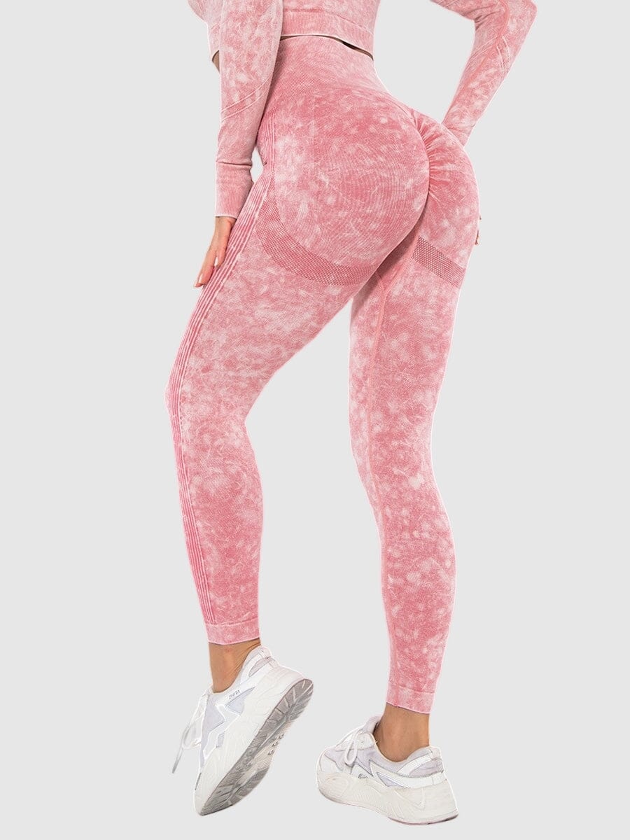 Legging Ventre Plat Push Up Sport helankezatrening.com sa Rose