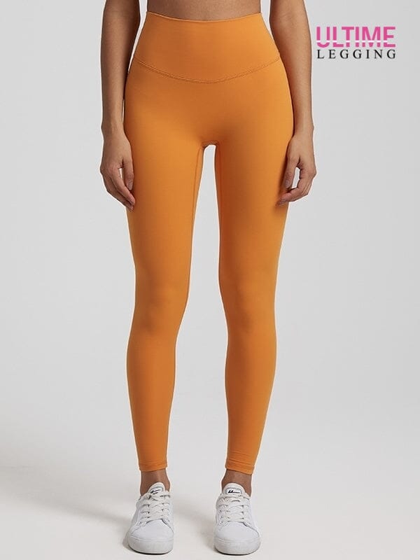 Legging Ventre Plat Taille Haute - Ultime-Legging Leggings Ultime-Legging sa Orange