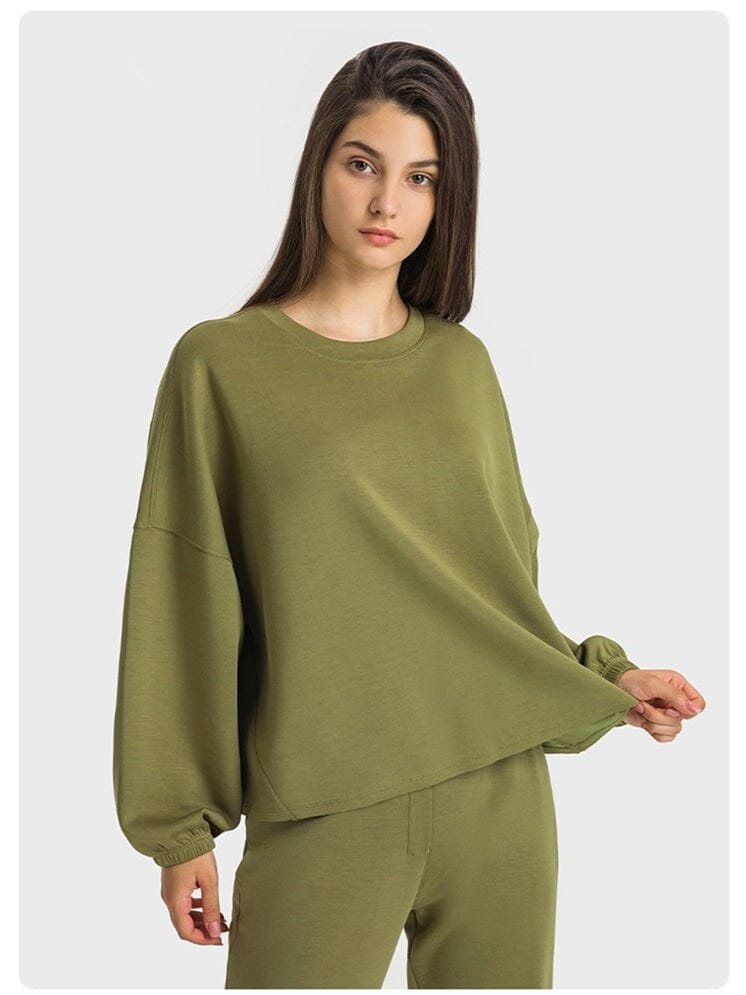 Pull Sport Chaud Polaire - Matilda helankezatrening.com sa Kaki