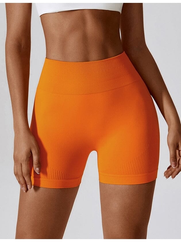 Short Sans Couture Push Up - Nexis™ Shorts helankezatrening.com sa Orange