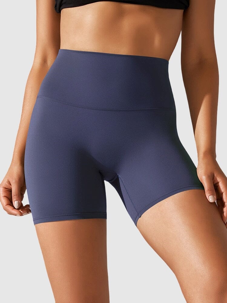 Short Sport Taille Haute Ferme Shorts helankezatrening.com XS Bleu royal