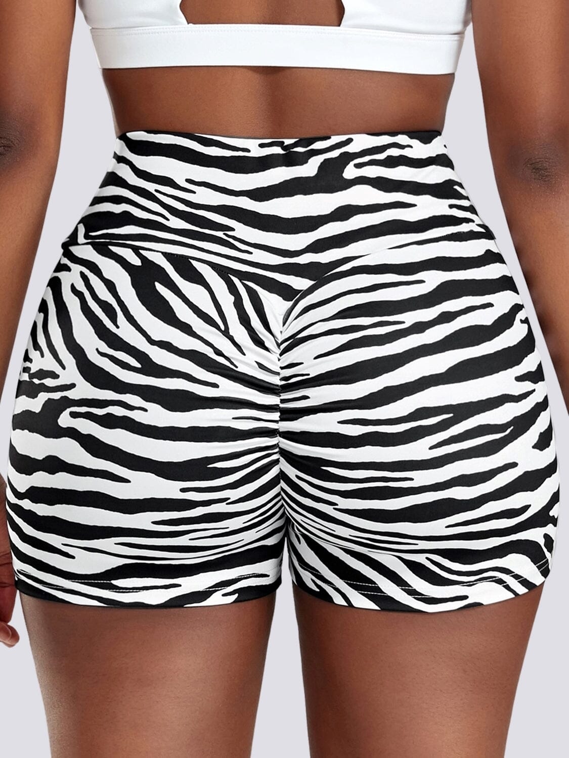 Αθλητικά κολάν ποδηλασίας Zebra Push Up