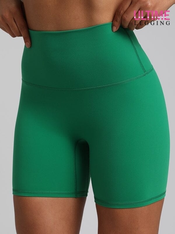 Short Ventre Plat Sport - Ultime-Legging Shorts Ultime-Legging sa Vert sombre