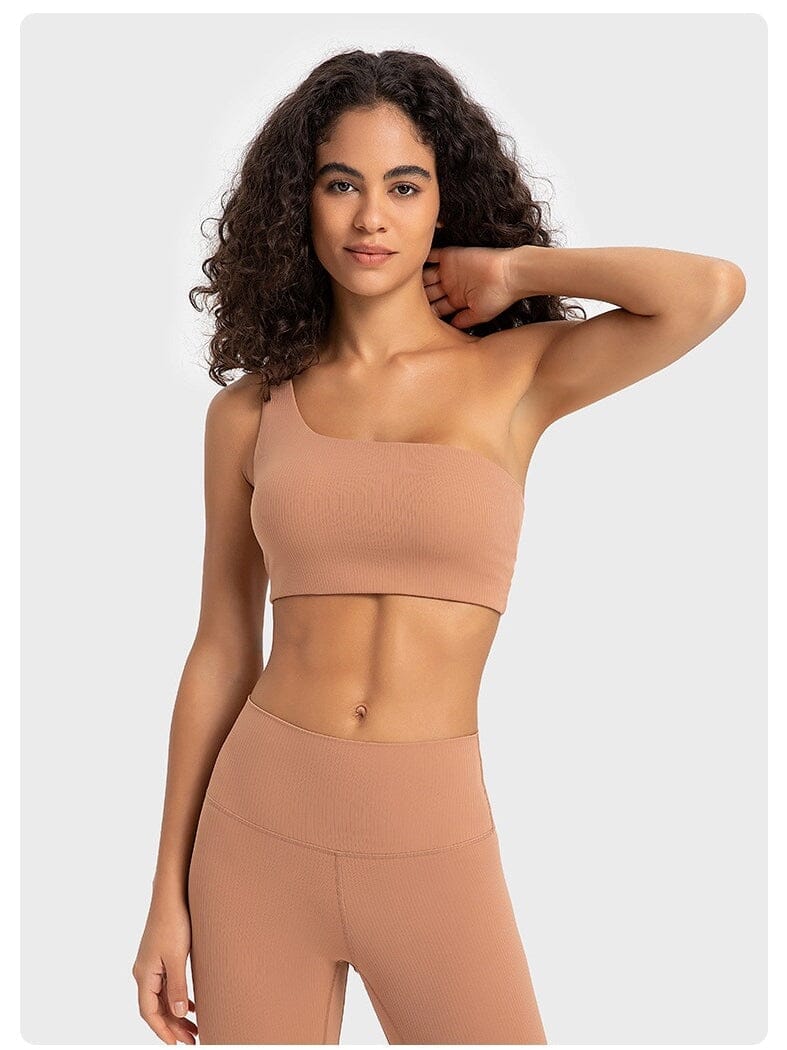 Soutien-Gorge Sport Une Bretelle - Niraya Soutien-gorge sport helankezatrening.com XS Café