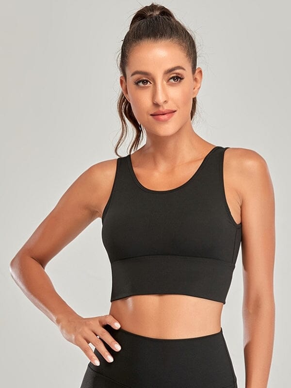 Brassière Sport Maintien Medium Soutien-gorge sport helankezatrening.com sa Noir