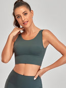 Brassière Sport Maintien Medium Soutien-gorge sport helankezatrening.com sa Vert grisé