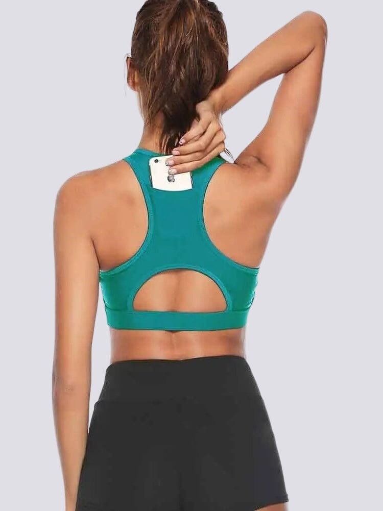 Brassière Sport Poche Brassière helankezatrening.com sa Vert