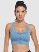 Brassière Sport Push Up Brassière helankezatrening.com sa Bleu