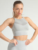 Brassière Sport Respirante Brassière helankezatrening.com sa Gris