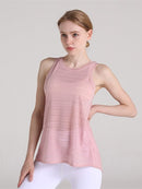 Débardeur Sport Transparent T-Shirt helankezatrening.com sa Rose