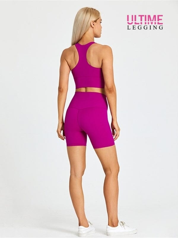 Ensemble Short Fitness - Ultime-Legging Ensemble Sport helankezatrening.com sa Pitaya