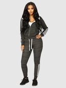 Ensemble Sport Jogging Sweat Ensemble Sport helankezatrening.com sa Gris foncé