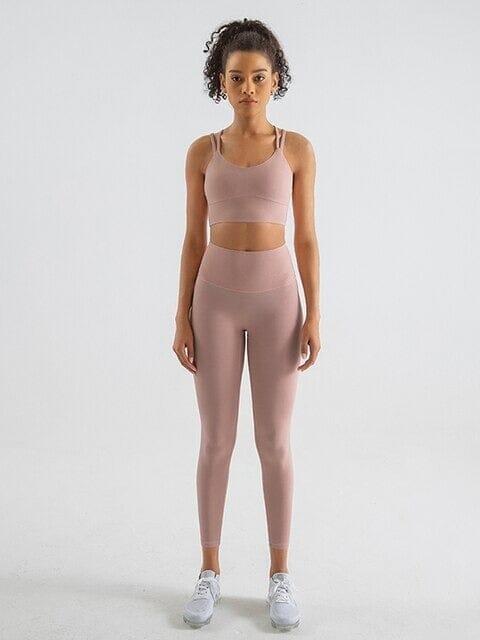 Ensemble Sport Legging et Brassière Ensemble Sport helankezatrening.com : Legging Femme | Vêtements de Sport sa Lavande