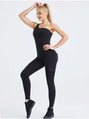 Ensemble Sport Legging Sport Débardeur Ensemble Sport helankezatrening.com sa Noir