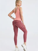 Ensemble Sport Legging Sport Débardeur Ensemble Sport helankezatrening.com sa Rose