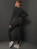 Ensemble Sport Push Up, Legging et Crop Top Ensemble Sport helankezatrening.com : Legging Femme | Vêtements de Sport sa Noir 