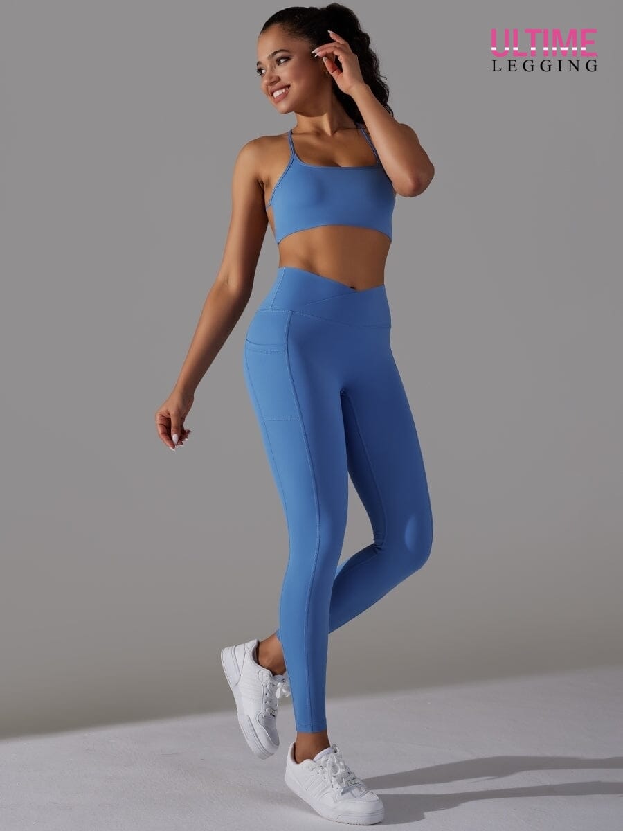 Αθλητικό σετ με τσέπες push - Fusion - Ultimate-Legging