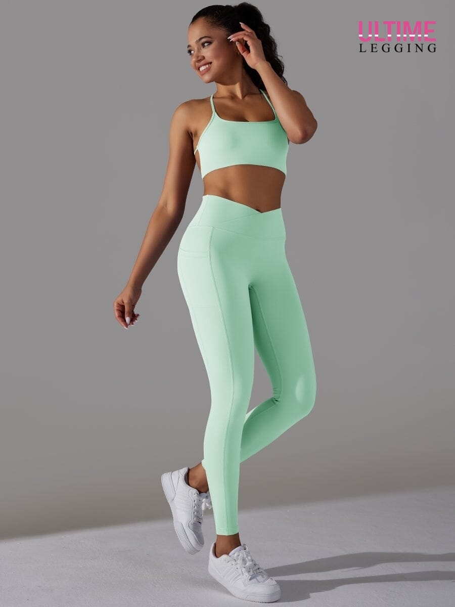 Αθλητικό σετ με τσέπες push - Fusion - Ultimate-Legging