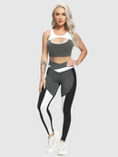 Ensemble Sport Sculptant, Legging Push Up et Brassière Ensemble Sport helankezatrening.com sa Noir 